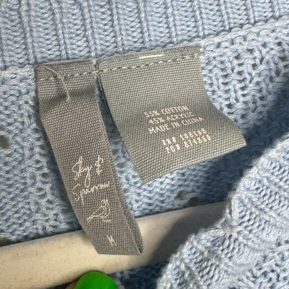 Urban Outfitters Embroidered Cardigan in light blue, great condition - Picture 6 of 6